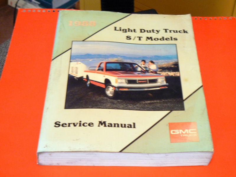 1988 gmc s-15/ jimmy service manual/ original equipment