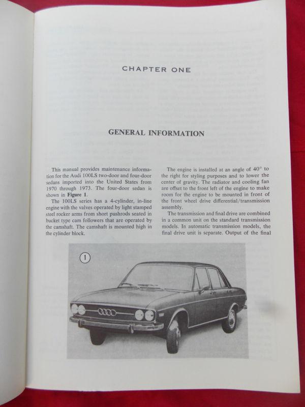 CLYMER SERVICE REPAIR HANDBOOK MANUAL AUDI 100LS SERIES 1970 1971 1972 1973 , US $9.99, image 5