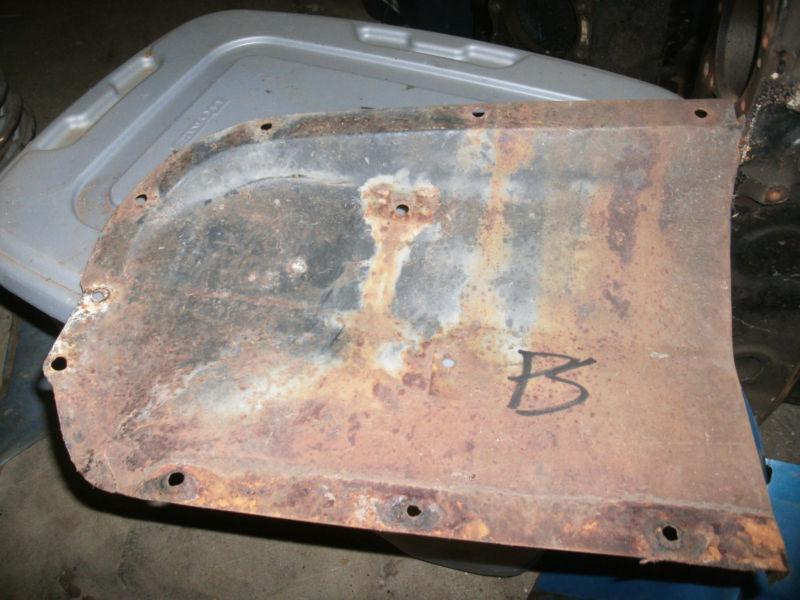 1958 chevrolet car passenger side rear inner fender