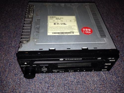 05-08 06 07 hyundai tucson radio cd