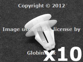 Audi a4 door panel clip front & rear new (10) + 1 year warranty