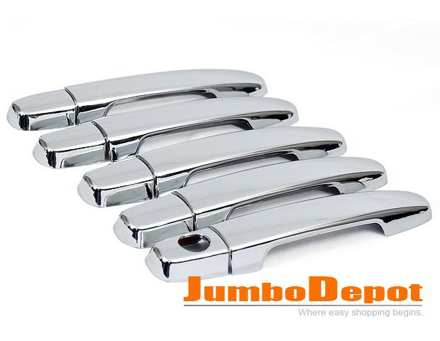 For toyota rav4 2006-2011 mirror chrome side door handle cover moulding trim