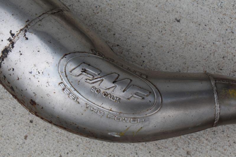 Buy Yamaha Banshee Fatty FMF exhaust pipes & silencers CHROME + spark