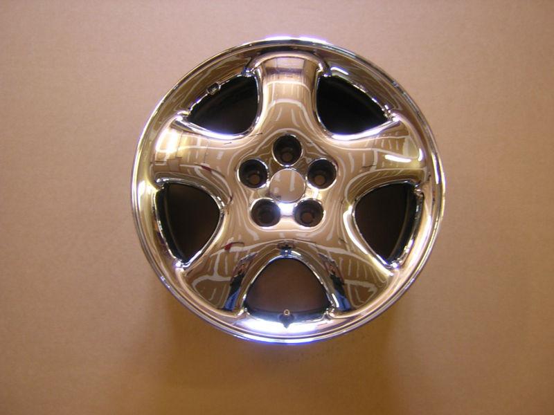 2001-'02 chrysler pt cruiser 16" chrome alloy wheel rim factory oem 2140