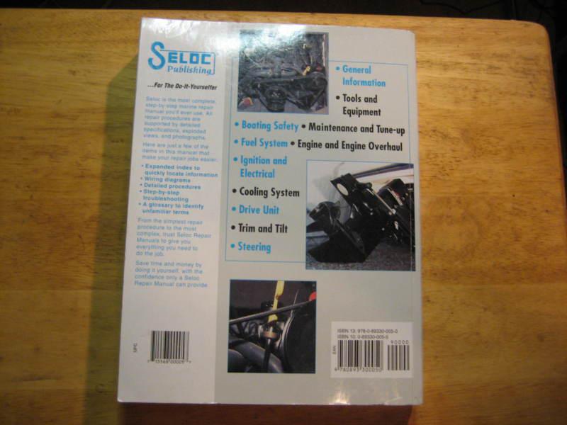 SELOC MERCRUISER STERN DRIVE MOTOR ENGINE REPAIR MANUAL #3200 1964-91, US $15.00, image 2