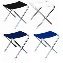 Seafit navy folding ottoman