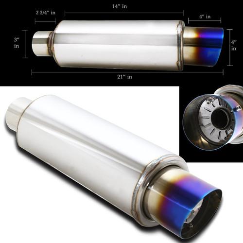 Find Universal Dual Square Tip in Chrome Remus Muffler in Ontario