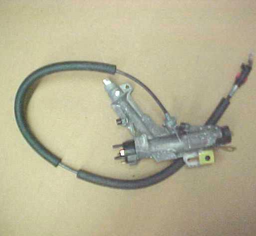 Porsche 911 996 locking ignition switch with key blade 