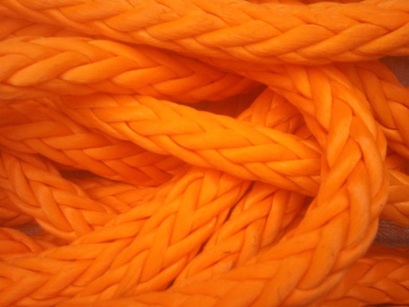 54' of 5/8" amsteel-blue "orange" by samson rope tensile strength 52,800lb sale!