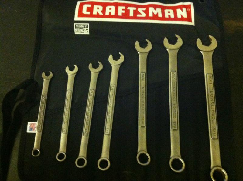 Buy Discontinued Craftsman USA Tools 7 piece SAE quick wrench set speed