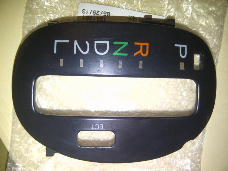 Toyota supra 93,94,95,96,97,98 auto shift plate marker trd