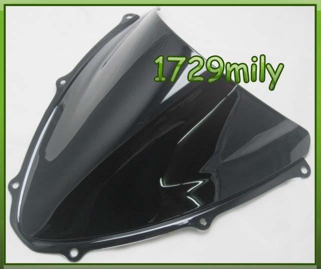 Motorcycle windscreen windshield double bubble for suzuki gsxr600 750 06 07 new 