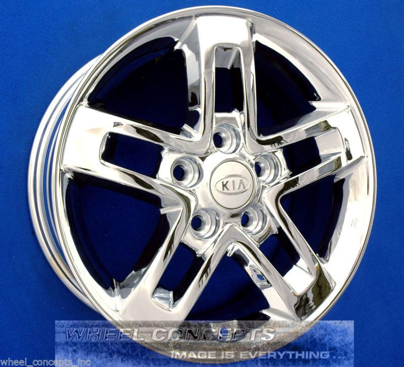 Kia soul 16 inch chrome wheel exchange 16" rims