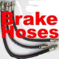 3 rubber brake hoses chev truck 1938-50 factory fresh!-for your brake job,save $