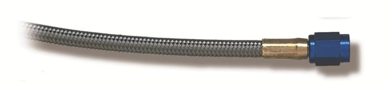 Nos 15280nos fuel hose; stainless steel braided hose