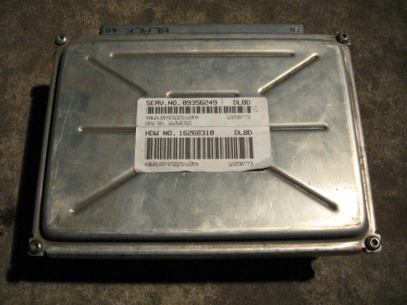 2000-2002 chevy cavalier engine computer unit module 09356249 oem a80