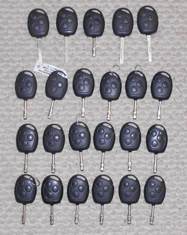 Lot 23 ford keyless remote fobs remote keys  high security 80 bit kr55w547899