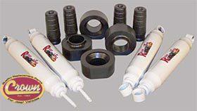 Rough trail 2" lift kit w/ shocks (wrangler tj)