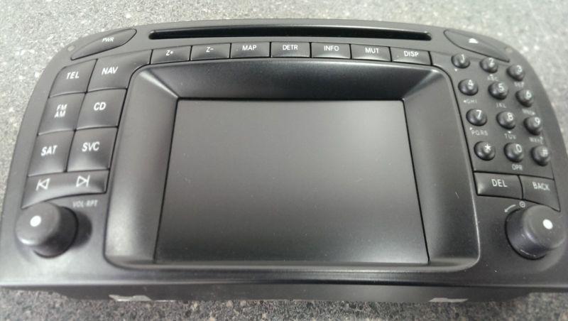 Mercedes benz s230 radio face, monitor not working