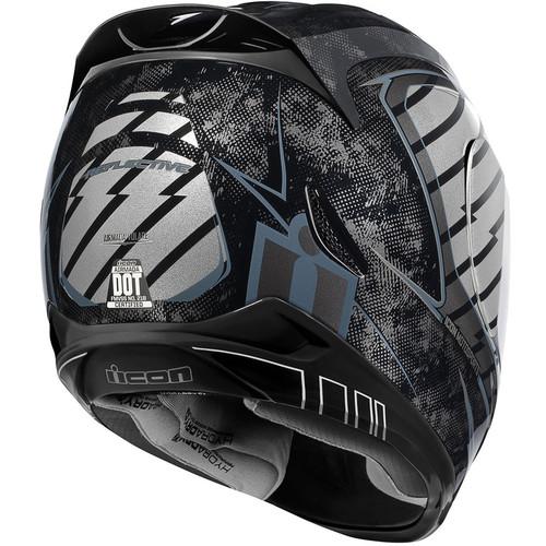 Icon Airmada Volare Motorcycle Helmet Full Face Black Grey , US $260.00, image 3
