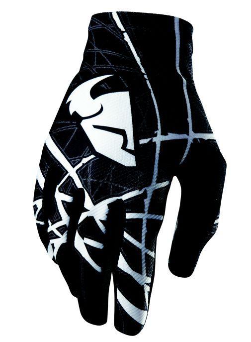 Thor 2013 void plus glove black white mx motorcross atv xl x-large gloves new